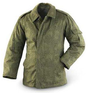 Polish Army Leopard Camo Parka with Liner Size Medium - Army