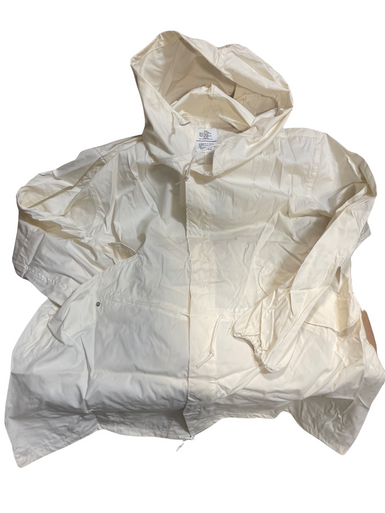 MEDIUM-LARGE USGI US M50 SNOW WHITE CAMO CAMOUFLAGE PARKA