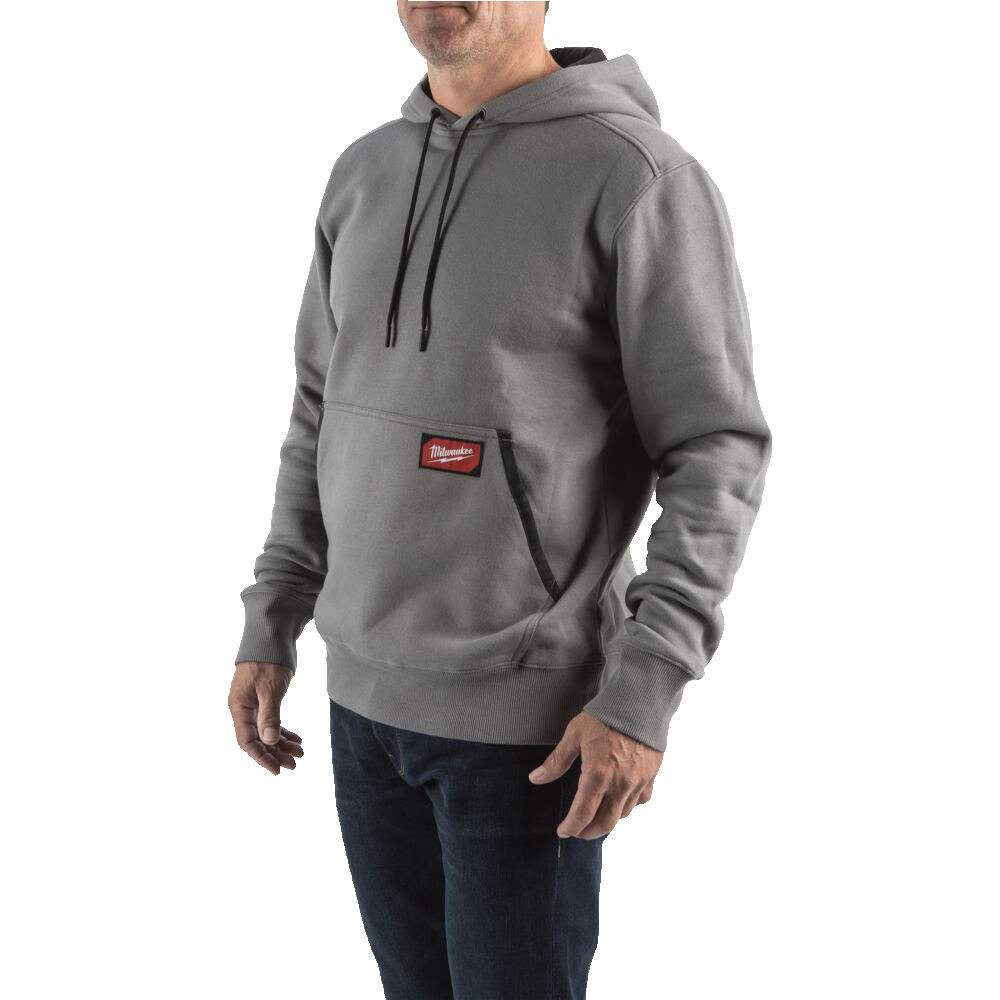 WH MW GR XL WORK HOODIE GREY-1 Munster Automotive Group