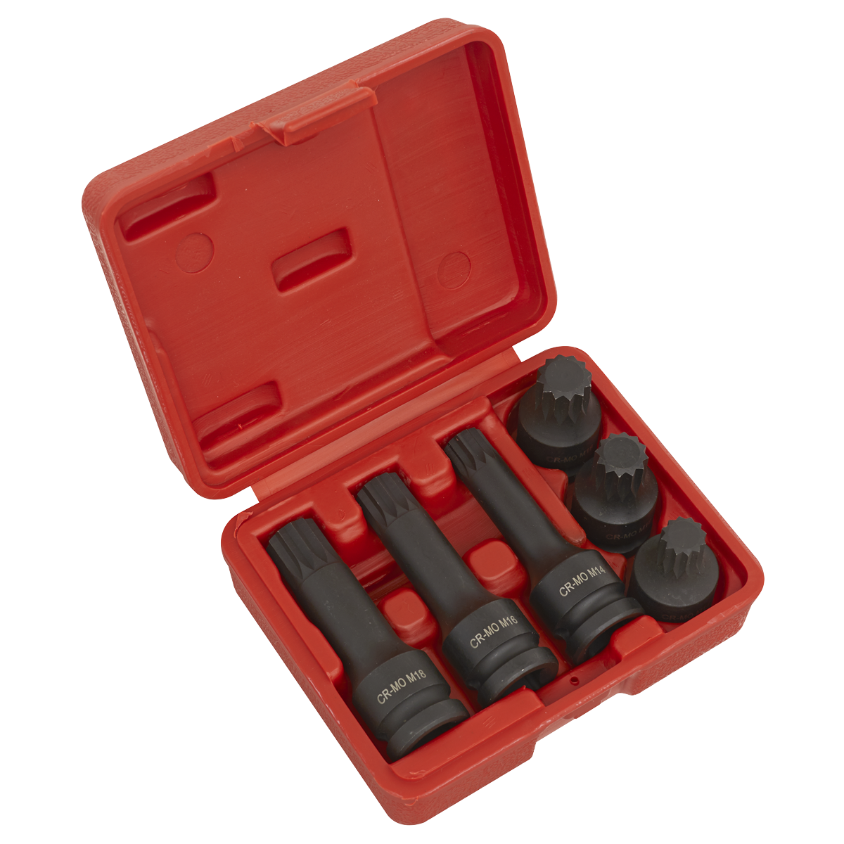 Impact Spline Socket Bit Set 1/2
