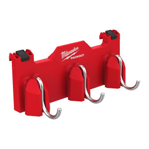 MILWAUKEE PACKOUT Side Mount 3-Hook Rail 11.3 kg | Buy Online at Munsterauto.ie