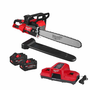 MILWAUKEE M18F2CHS50-802 18V Chainsaw 50cm 2x8.0Ah Battery Pack | Buy Online at Munsterauto.ie MILWAUKEE M18F2CHS50-802 18V Chainsaw 50cm 2x8.0Ah Battery Pack | Buy Online at Munsterauto.ie