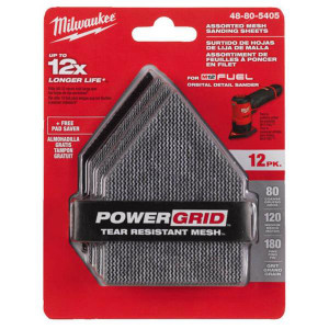 Milwaukee 48805405 Mesh Sanding Sheets 67 x 92 mm 12 pcs | Buy Online at Munsterauto.ie Milwaukee 48805405 Mesh Sanding Sheets 67 x 92 mm 12 pcs | Buy Online at Munsterauto.ie