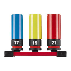 MILWAUKEE 4932493370 3 Piece Impact Socket Set 17mm, 19mm, 21mm | Buy Online at Munsterauto.ie MILWAUKEE 4932493370 3 Piece Impact Socket Set 17mm, 19mm, 21mm | Buy Online at Munsterauto.ie