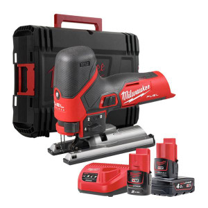 Milwaukee M12FJS-422X Brushless Jigsaw Kit Up to 40mm | Buy Online at Munsterauto.ie Milwaukee M12FJS-422X Brushless Jigsaw Kit Up to 40mm | Buy Online at Munsterauto.ie