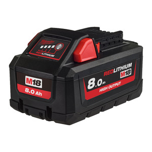 M18HB8 M18 8.0Ah REDLITHIUM-ION HIGH OUTPUT Battery M18HB8 M18 8.0Ah REDLITHIUM-ION HIGH OUTPUT Battery