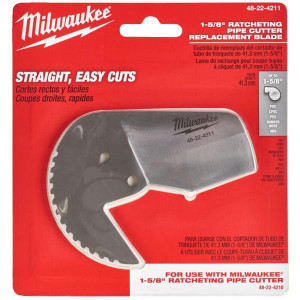 Milwaukee Ratchet PVC Cutter Blade 42mm 1 Piece | Buy Online at Munsterauto.ie Milwaukee Ratchet PVC Cutter Blade 42mm 1 Piece | Buy Online at Munsterauto.ie