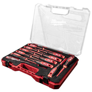 MILWAUKEE 4932479095 VDE Screwdriver Set 12 Piece | Buy Online at Munsterauto.ie MILWAUKEE 4932479095 VDE Screwdriver Set 12 Piece | Buy Online at Munsterauto.ie