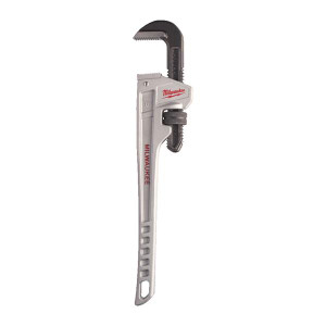 MILWAUKEE 48227218 450mm Aluminium Pipe Wrench | Buy Online at Munsterauto.ie MILWAUKEE 48227218 450mm Aluminium Pipe Wrench | Buy Online at Munsterauto.ie