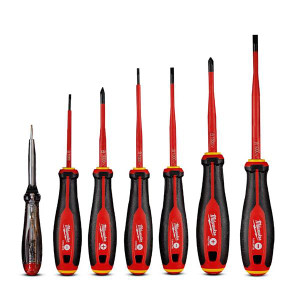 MILWAUKEE 4932478739 7pce 1000V VDE Screwdriver Set | Buy Online at Munsterauto.ie