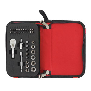 MILWAUKEE 39 Piece 1/4" Compact Ratchet Set | Buy Online at Munsterauto.ie MILWAUKEE 39 Piece 1/4" Compact Ratchet Set | Buy Online at Munsterauto.ie