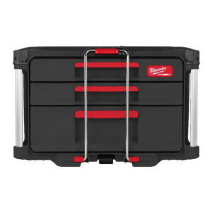 MILWAUKEE PACKOUT 2+1 Drawer Tool Box | Buy Online at Munsterauto.ie MILWAUKEE PACKOUT 2+1 Drawer Tool Box | Buy Online at Munsterauto.ie