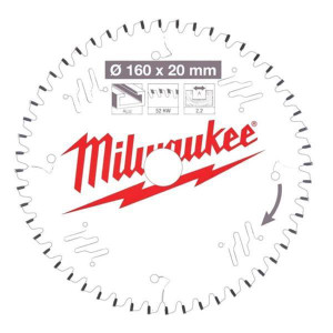 MILWAUKEE 4932471292 160mm x 20mm x 52 Tooth Circular Saw Blade | Buy Online at Munsterauto.ie MILWAUKEE 4932471292 160mm x 20mm x 52 Tooth Circular Saw Blade | Buy Online at Munsterauto.ie