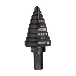 Milwaukee 48899321 Step Bit 9-28mm | Buy Online at Munsterauto.ie Milwaukee 48899321 Step Bit 9-28mm | Buy Online at Munsterauto.ie