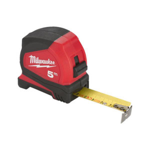MILWAUKEE Pro Compact Tape Measure 5M | Buy Online at Munsterauto.ie MILWAUKEE Pro Compact Tape Measure 5M | Buy Online at Munsterauto.ie