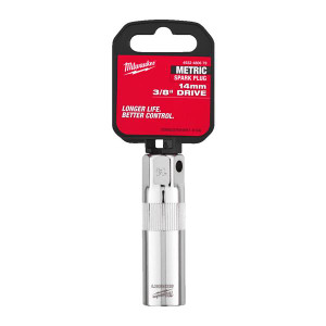 Milwaukee 4932480679 3/8'' Drive 14mm Spark Plug Socket | Buy Online at Munsterauto.ie Milwaukee 4932480679 3/8'' Drive 14mm Spark Plug Socket | Buy Online at Munsterauto.ie