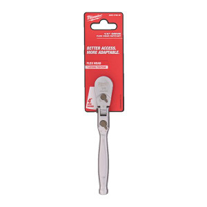 MILWAUKEE 4932479648 1/4'' Drive Flex Head Ratchet | Buy Online at Munsterauto.ie MILWAUKEE 4932479648 1/4'' Drive Flex Head Ratchet | Buy Online at Munsterauto.ie