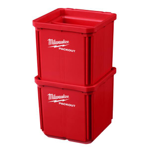 MILWAUKEE Packout Wall Storage 10X10 CM Nest Bins 2 Piece | Buy Online at Munsterauto.ie MILWAUKEE Packout Wall Storage 10X10 CM Nest Bins 2 Piece | Buy Online at Munsterauto.ie