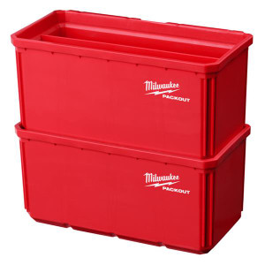 MILWAUKEE Packout Wall Storage 10X20 CM Nest Bin 2 Piece | Buy Online at Munsterauto.ie MILWAUKEE Packout Wall Storage 10X20 CM Nest Bin 2 Piece | Buy Online at Munsterauto.ie