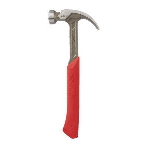 MILWAUKEE Steel Curved Claw Hammer 16oz / 450g | Buy Online at Munsterauto.ie MILWAUKEE Steel Curved Claw Hammer 16oz / 450g | Buy Online at Munsterauto.ie