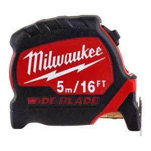 MILWAUKEE 4932471817 Premium Wide Blade 5m/16ft Tape Measure | Buy Online at Munsterauto.ie MILWAUKEE 4932471817 Premium Wide Blade 5m/16ft Tape Measure | Buy Online at Munsterauto.ie