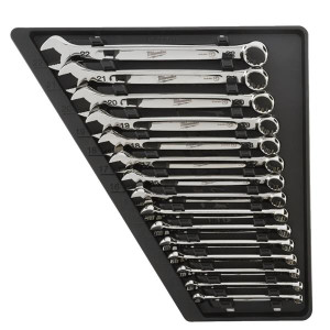 Milwaukee 4932464258 Metric MAX BITE Combination Spanner Set 15 Piece | Buy Online at Munsterauto.ie Milwaukee 4932464258 Metric MAX BITE Combination Spanner Set 15 Piece | Buy Online at Munsterauto.ie