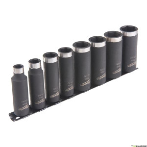 Milwaukee 8 Piece ShockWave Impact Duty 3/8" Drive Deep Impact Socket Set | Buy Online at Munsterauto.ie Milwaukee 8 Piece ShockWave Impact Duty 3/8" Drive Deep Impact Socket Set | Buy Online at Munsterauto.ie