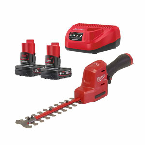 Milwaukee M12FHT20-402 Hedge Trimmer 20cm 2x4Ah | Buy Online at Munsterauto.ie Milwaukee M12FHT20-402 Hedge Trimmer 20cm 2x4Ah | Buy Online at Munsterauto.ie