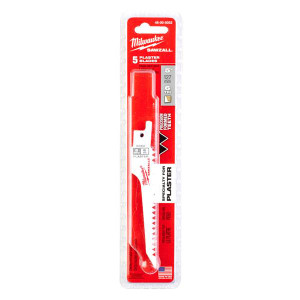 MILWAUKEE 48005052 125mm x 6tpi Sawzall Blades 5pc | Buy Online at Munsterauto.ie MILWAUKEE 48005052 125mm x 6tpi Sawzall Blades 5pc | Buy Online at Munsterauto.ie