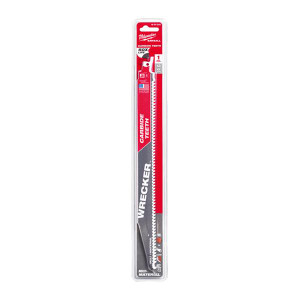 Milwaukee 300mm x 6tpi WRECKER Carbide Sawzall Blade 1pc | Buy Online at Munsterauto.ie Milwaukee 300mm x 6tpi WRECKER Carbide Sawzall Blade 1pc | Buy Online at Munsterauto.ie