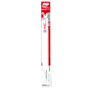 Milwaukee 48005711 300mm x 8tpi Metal Sawzall Blades 5pc | Buy Online at Munsterauto.ie Milwaukee 48005711 300mm x 8tpi Metal Sawzall Blades 5pc | Buy Online at Munsterauto.ie
