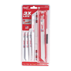 MILWAUKEE 10 Piece Sawzall Blade Set | Buy Online at Munsterauto.ie MILWAUKEE 10 Piece Sawzall Blade Set | Buy Online at Munsterauto.ie