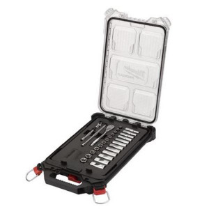 MILWAUKEE 1/4'' Metric 28pc Ratchet & Socket PACKOUT Set | Buy Online at Munsterauto.ie MILWAUKEE 1/4'' Metric 28pc Ratchet & Socket PACKOUT Set | Buy Online at Munsterauto.ie