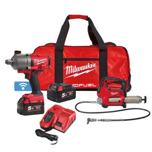 MILWAUKEE M18ONEPP2Q-502B 18V Twin Pack (2x5Ah) | Buy Online at Munsterauto.ie