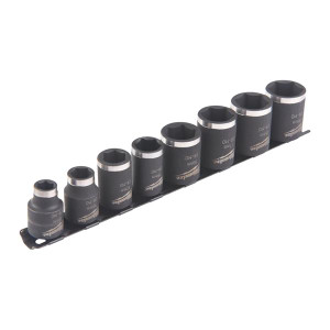 MILWAUKEE 3/8'' Shockwave Impact Duty Socket Set 8pk | Buy Online at Munsterauto.ie MILWAUKEE 3/8'' Shockwave Impact Duty Socket Set 8pk | Buy Online at Munsterauto.ie