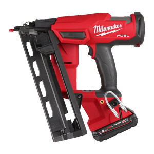 MILWAUKEE M18FN16GA-202X 16GA Angled Finish Nailer 2x2Ah | Buy Online at Munsterauto.ie MILWAUKEE M18FN16GA-202X 16GA Angled Finish Nailer 2x2Ah | Buy Online at Munsterauto.ie