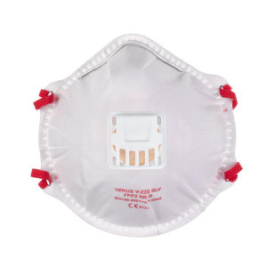 MILWAUKEE FFP2 Respirator With Valve 10 Pack | Buy Online at Munsterauto.ie MILWAUKEE FFP2 Respirator With Valve 10 Pack | Buy Online at Munsterauto.ie