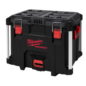 Milwaukee PACKOUT XL Tool Box 45 kg capacity | Buy Online at Munsterauto.ie Milwaukee PACKOUT XL Tool Box 45 kg capacity | Buy Online at Munsterauto.ie