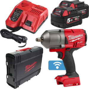 MILWAUKEE M18ONEFHIWF12-502X Impact Wrench 1/2" 2x5Ah | Buy Online at Munsterauto.ie MILWAUKEE M18ONEFHIWF12-502X Impact Wrench 1/2" 2x5Ah | Buy Online at Munsterauto.ie