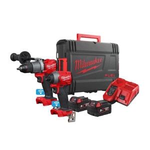 Milwaukee M18 FUEL ONE-KEY Combi/Impact Driver Kit 2x5Ah | Buy Online at Munsterauto.ie Milwaukee M18 FUEL ONE-KEY Combi/Impact Driver Kit 2x5Ah | Buy Online at Munsterauto.ie