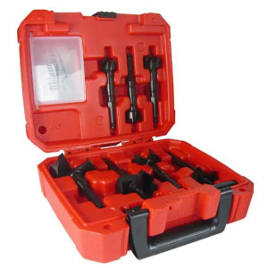 MILWAUKEE 4932479488 8 Piece Self Feed Bit Kit | Buy Online at Munsterauto.ie MILWAUKEE 4932479488 8 Piece Self Feed Bit Kit | Buy Online at Munsterauto.ie