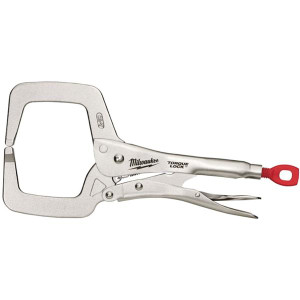 Milwaukee 4932471728 11in Torque Lock Locking C Clamp | Buy Online at Munsterauto.ie Milwaukee 4932471728 11in Torque Lock Locking C Clamp | Buy Online at Munsterauto.ie