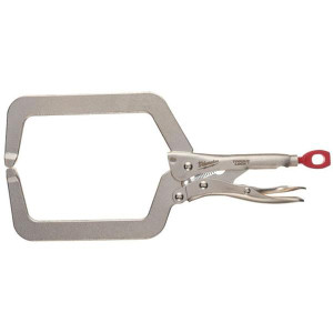 MILWAUKEE 4932472257 9in Deep Reach Torque Lock C Clamp | Buy Online at Munsterauto.ie MILWAUKEE 4932472257 9in Deep Reach Torque Lock C Clamp | Buy Online at Munsterauto.ie