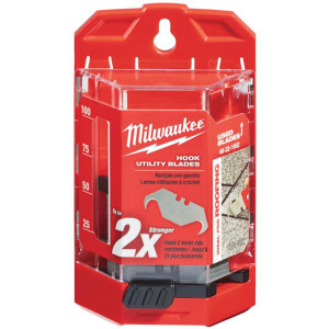 MILWAUKEE 48221952 Hook Utility Knife Blades 50 Pack | Buy Online at Munsterauto.ie