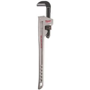 MILWAUKEE 48227224 600mm Aluminium Pipe Wrench | Buy Online at Munsterauto.ie MILWAUKEE 48227224 600mm Aluminium Pipe Wrench | Buy Online at Munsterauto.ie