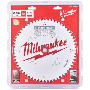 MILWAUKEE 4932472016 250mm 60T Saw Blade | Buy Online at Munsterauto.ie MILWAUKEE 4932472016 250mm 60T Saw Blade | Buy Online at Munsterauto.ie