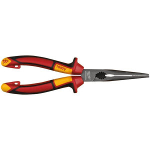 Milwaukee 4932464564 205mm VDE Long Round Nose Pliers | Buy Online at Munsterauto.ie Milwaukee 4932464564 205mm VDE Long Round Nose Pliers | Buy Online at Munsterauto.ie