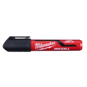 MILWAUKEE INKZALL Large Chisel Tip Marker Black 4932471555 | Buy Online at Munsterauto.ie