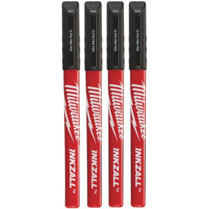 MILWAUKEE INKZALL Ultra Fine Point Black Pen Set 4 Pack | Buy Online at Munsterauto.ie MILWAUKEE INKZALL Ultra Fine Point Black Pen Set 4 Pack | Buy Online at Munsterauto.ie