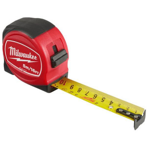 MILWAUKEE 48227717 5M/16ft Tape Measure | Buy Online at Munsterauto.ie MILWAUKEE 48227717 5M/16ft Tape Measure | Buy Online at Munsterauto.ie